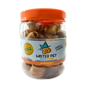 Huesos Salmón 3.5" Mister Pet 17 unid. aprox.