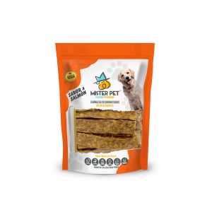 Barritas Salmón Mister Pet Paquete x 8 Unidades