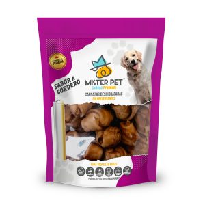 Huesitos Cordero 2.5" Mister Pet 28 unid. aprox.