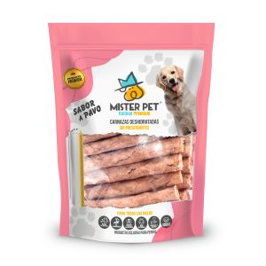 Palitos Pavo Mister Pet 47 unid. aprox.